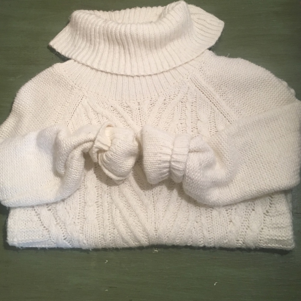 Cream sweater
